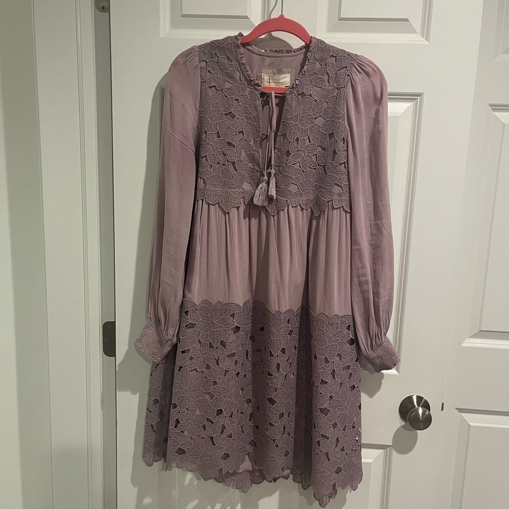 Elegant Lavender Dress
